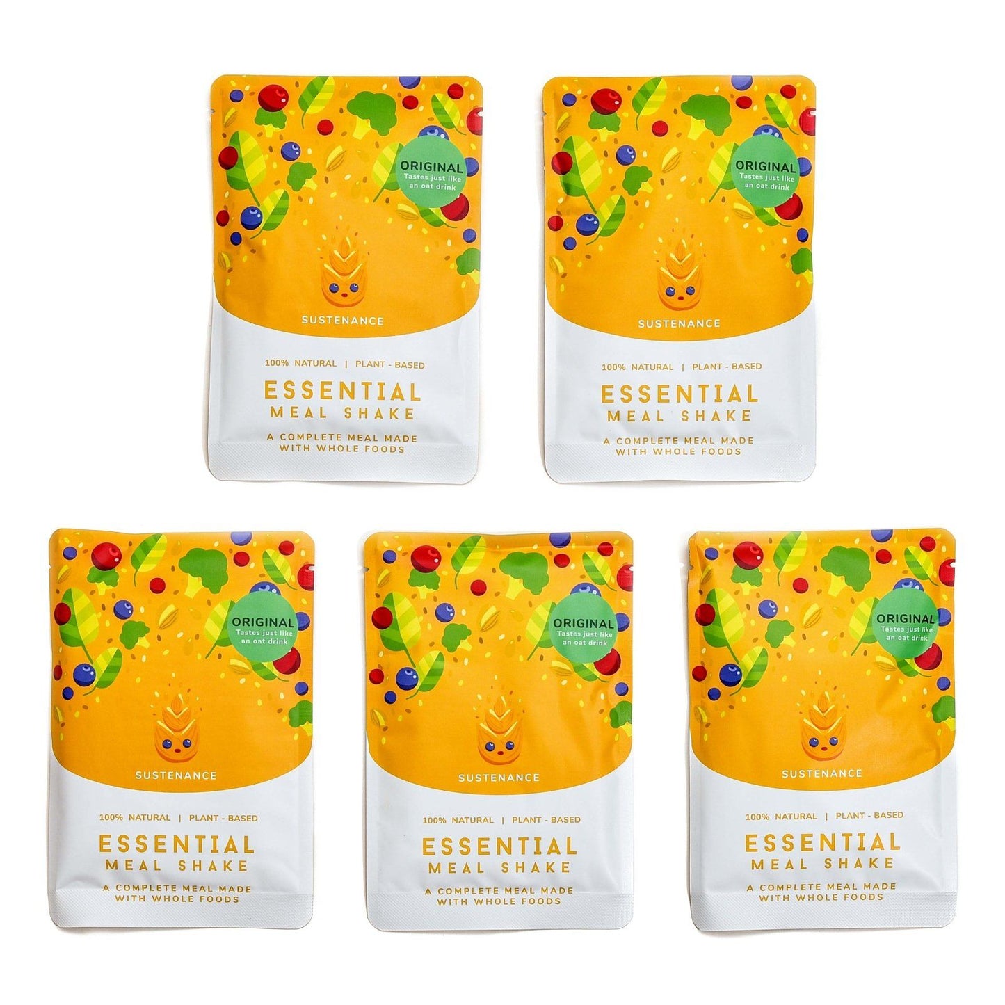 Essential Shakes | Bundle of 5 - Sustenance Singapore meal replacements