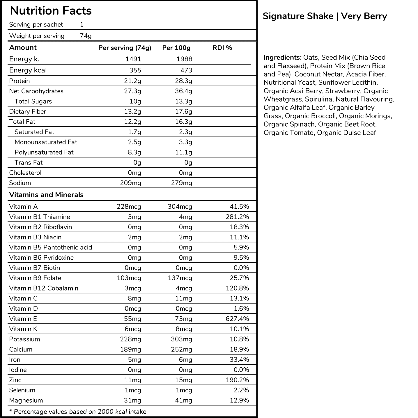 Signature Shakes | Bundle of 20 - Sustyfoods Singapore meal replacements