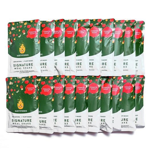 Tomato Soup Shakes | Bundle of 20 - Sustyfoods Singapore meal replacements